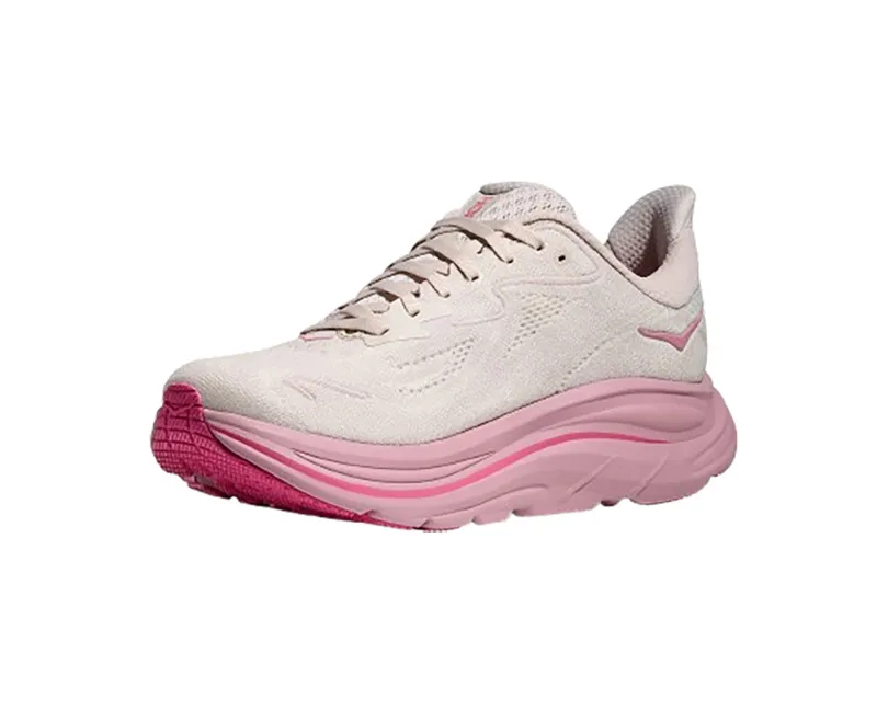 Hoka One One Women's Clifton 10 Rose Cream/Dried Rose-3