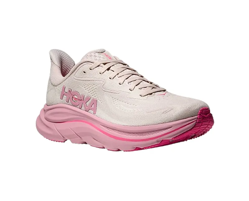 Hoka One One Women's Clifton 10 Rose Cream/Dried Rose-2