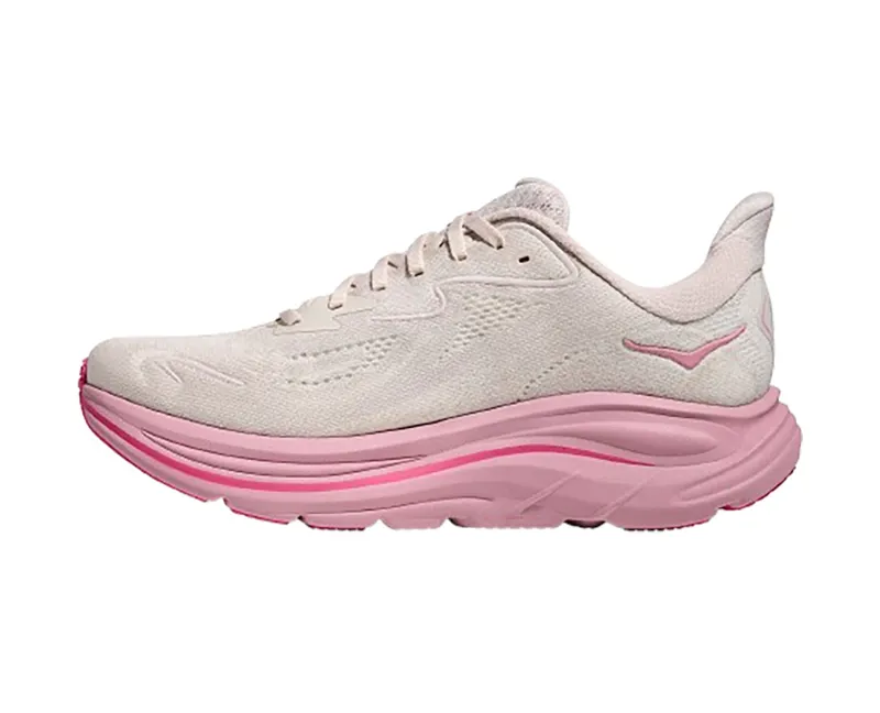 Hoka One One Women's Clifton 10 Rose Cream/Dried Rose-1