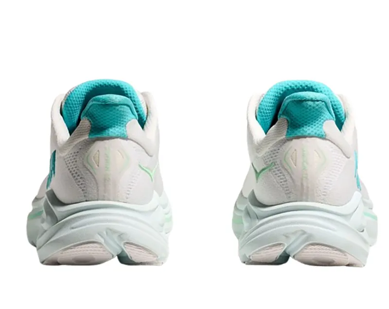 Hoka One One Women's Clifton 10 White/Cielo Blue-5