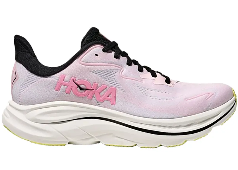 Hoka One One Women's Clifton 10 WIDE - Carnation/Starlight Glow