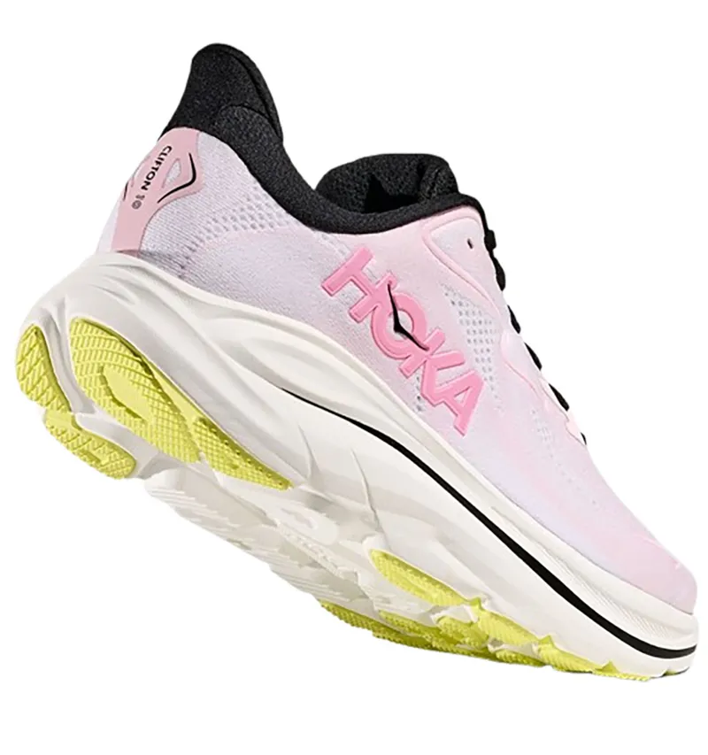 Hoka One One Women's Clifton 10 WIDE - Carnation/Starlight Glow-4