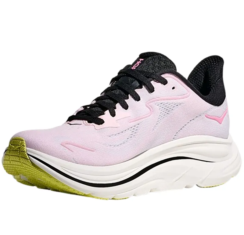 Hoka One One Women's Clifton 10 WIDE - Carnation/Starlight Glow-3