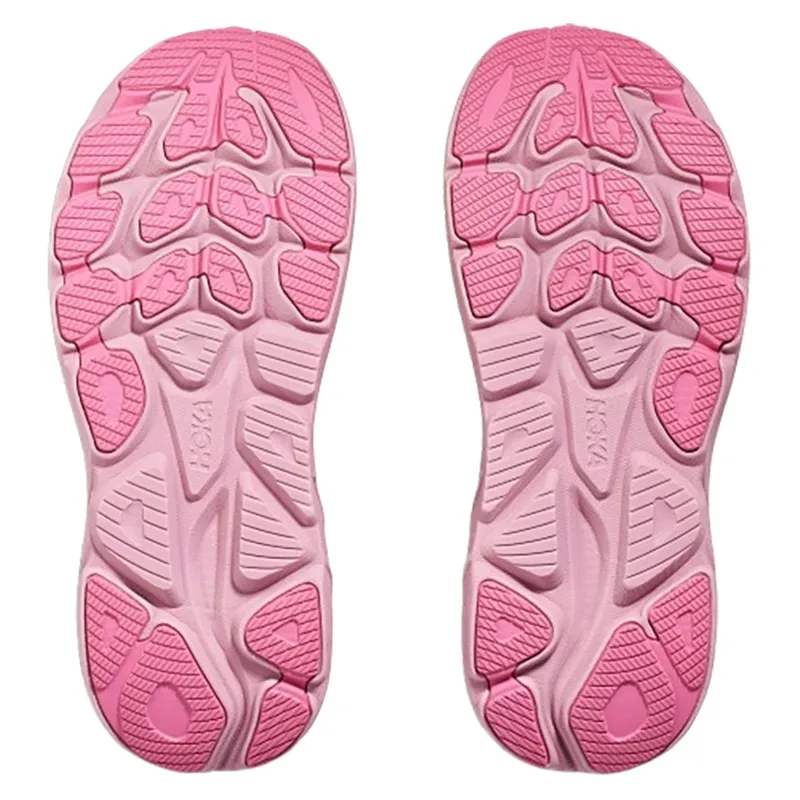 Hoka One One Women's Clifton 10 WIDE - Rose Cream/Dried Rose-7