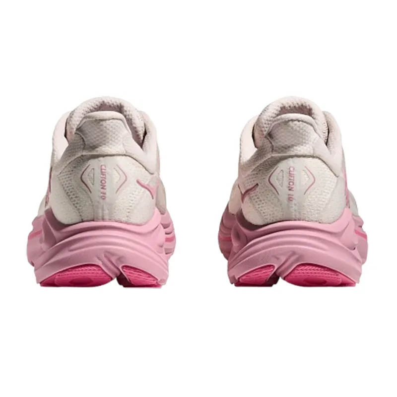 Hoka One One Women's Clifton 10 WIDE - Rose Cream/Dried Rose-5
