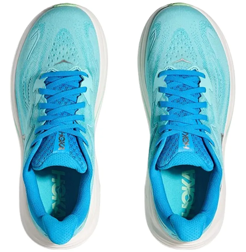 Hoka One One Women's Clifton 10 WIDE - Skyward Blue/Cielo Blue-6