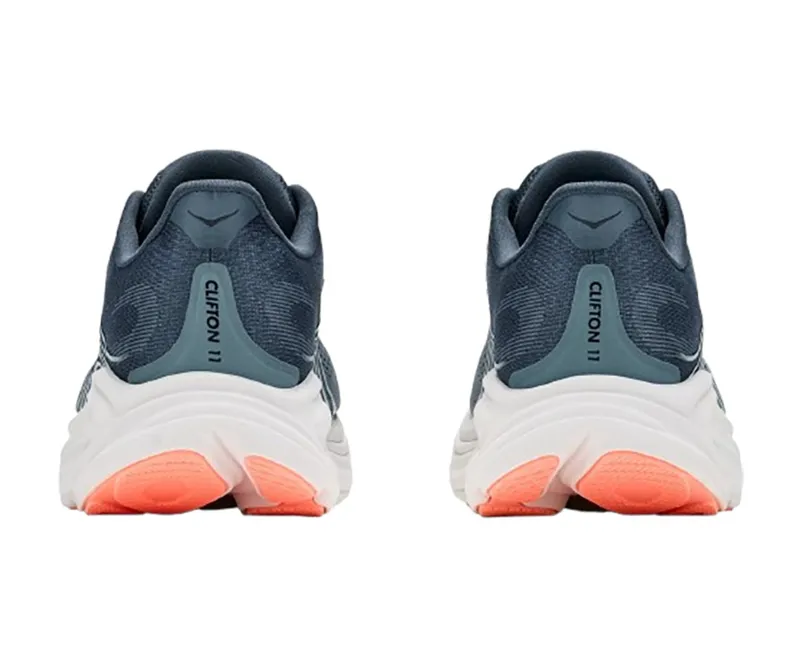 Hoka One One Women's Clifton 11 Faded Navy/Glimmering Blue-5
