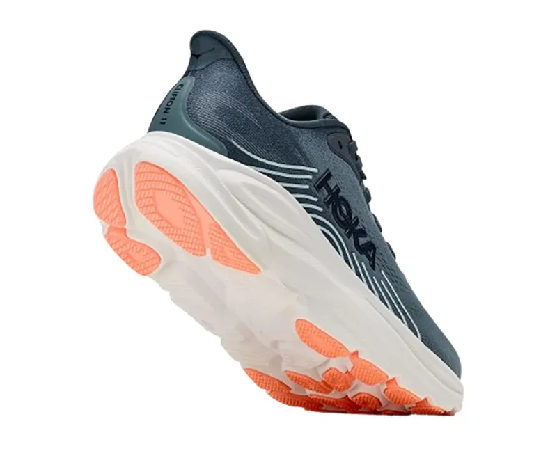 Hoka One One Women's Clifton 11 Faded Navy/Glimmering Blue-4