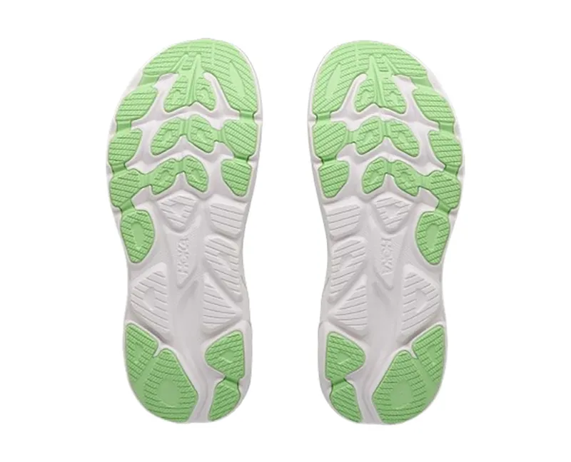 Hoka One One Women's Clifton 11 Frost/Neon Yuzu-7