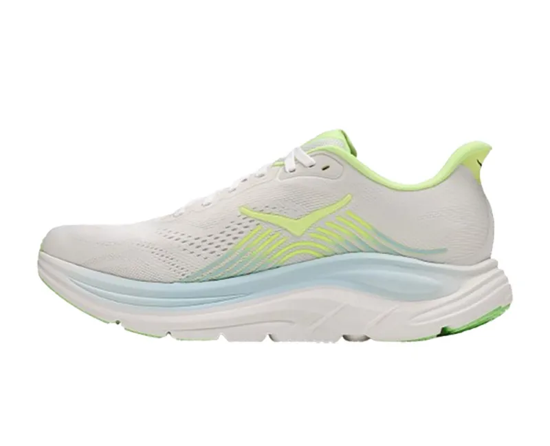 Hoka One One Women's Clifton 11 Frost/Neon Yuzu-1
