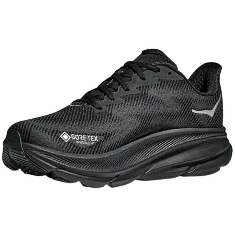 Hoka One One Women's Clifton 9 GTX Black/Black-3
