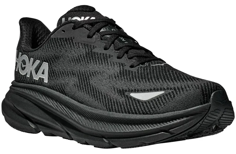 Hoka One One Women's Clifton 9 GTX Black/Black-2