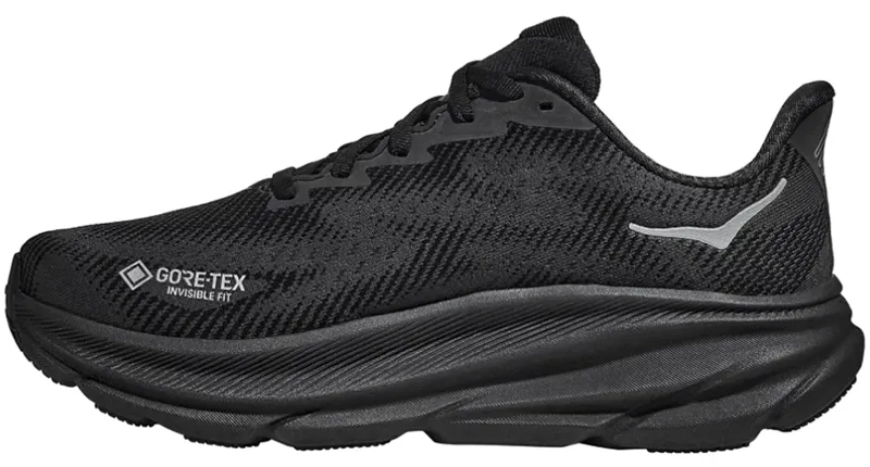 Hoka One One Women's Clifton 9 GTX Black/Black-1