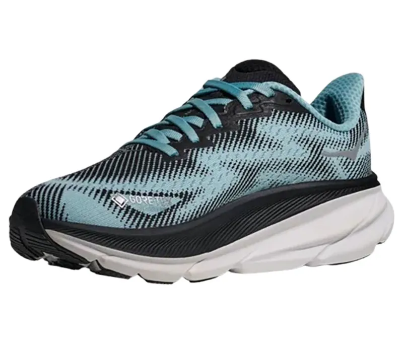 Hoka One One Women's Clifton 9 GTX Black/Raindrop-3