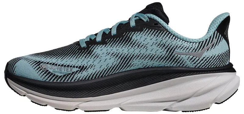 Hoka One One Women's Clifton 9 GTX Black/Raindrop-1