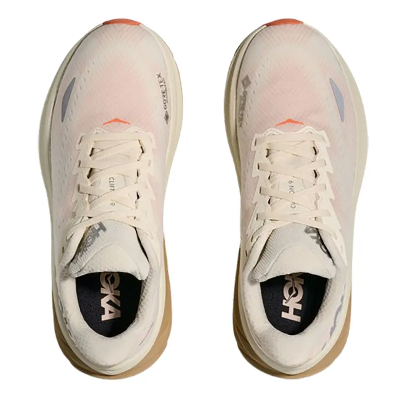 Hoka One One Women's Clifton 9 GTX Eggshell/Khaki-6