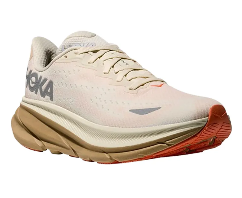 Hoka One One Women's Clifton 9 GTX Eggshell/Khaki-2