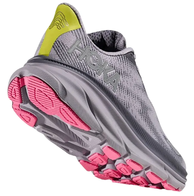 Hoka One One Women's Clifton 9 GTX Grey Skies/Foggy Grey-4
