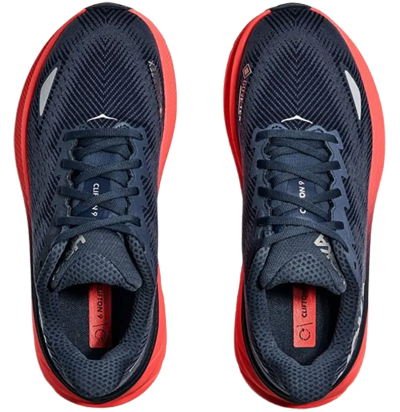 Hoka One One Women's Clifton 9 GTX Varsity Navy/Nautical Dusk-6