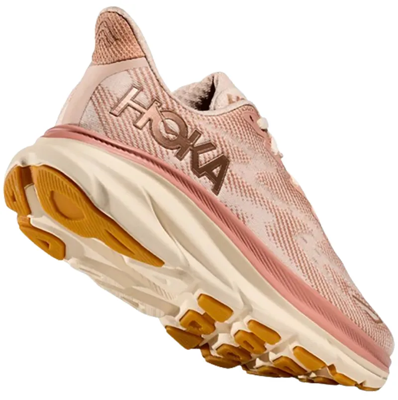 Hoka One One Women's Clifton 9 Sandstone/Cream-4