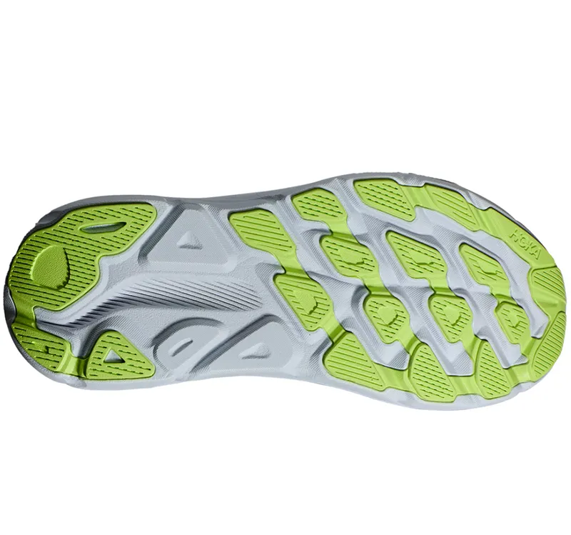 Hoka One One Women's Clifton 9 WIDE Gull Sea/Ice-7
