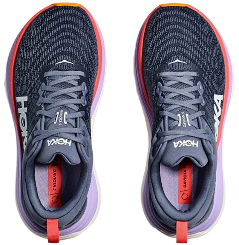 Hoka One One Women's Gaviota 5 Anchor/Grapefruit-6
