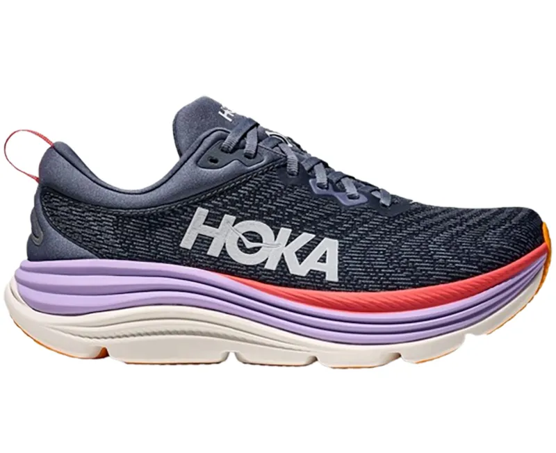 Hoka One One Women's Gaviota 5 Anchor/Grapefruit