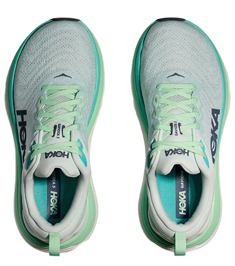 Hoka One One Women's Gaviota 5 Snow Melt/Cielo Blue-6
