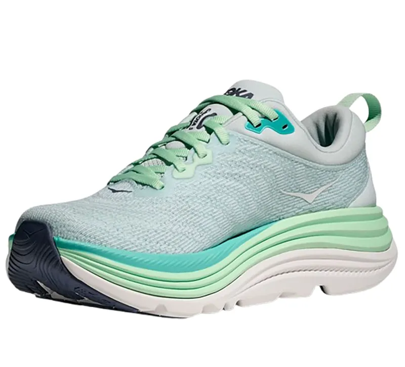 Hoka One One Women's Gaviota 5 Snow Melt/Cielo Blue-3