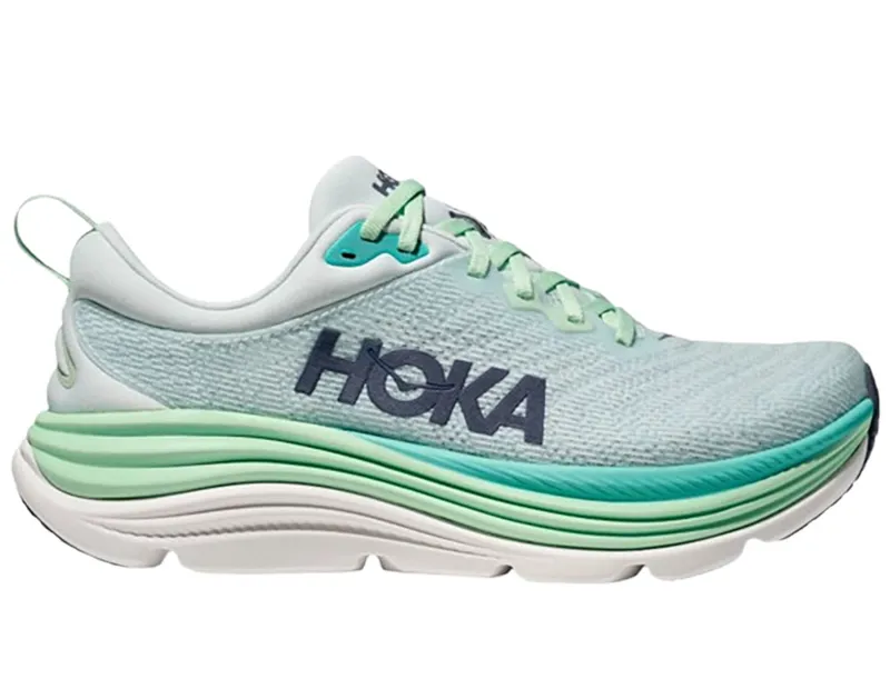 Hoka One One Women's Gaviota 5 Snow Melt/Cielo Blue
