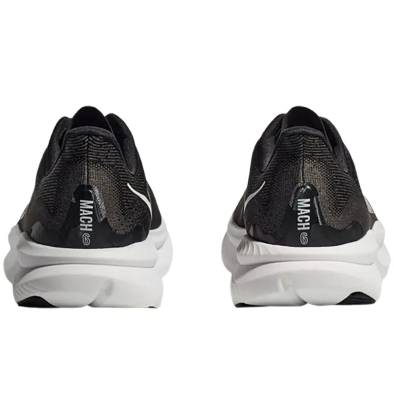 Hoka One One Women's Mach 6 Black/White-5