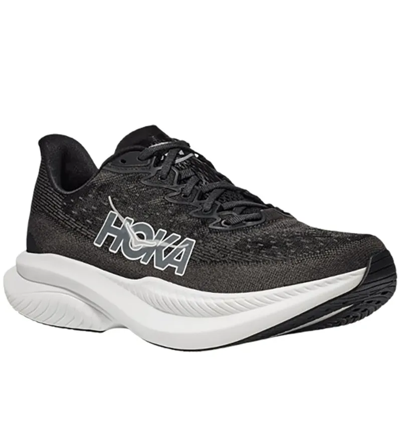 Hoka One One Women's Mach 6 Black/White-2