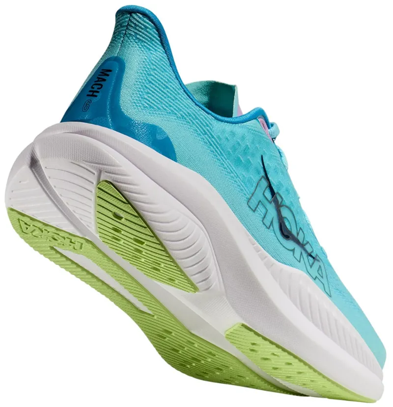 Hoka One One Women's Mach 6 Cloudless/Waterpark-4
