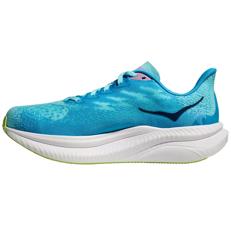Hoka One One Women's Mach 6 Cloudless/Waterpark-1