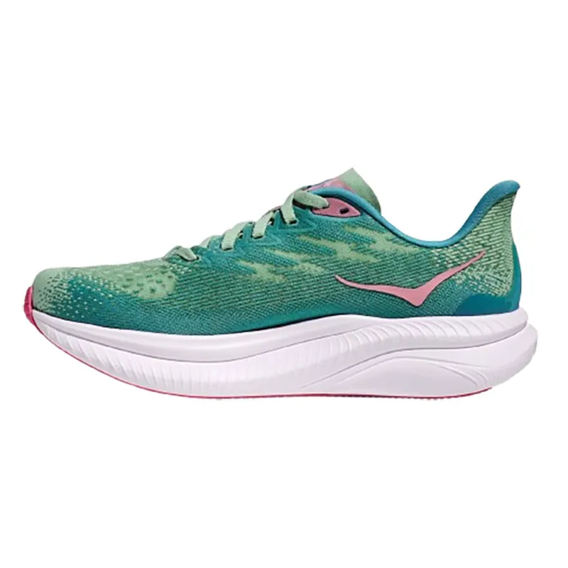 Hoka One One Women's Mach 6 Jadeite/Alpine Blue-1