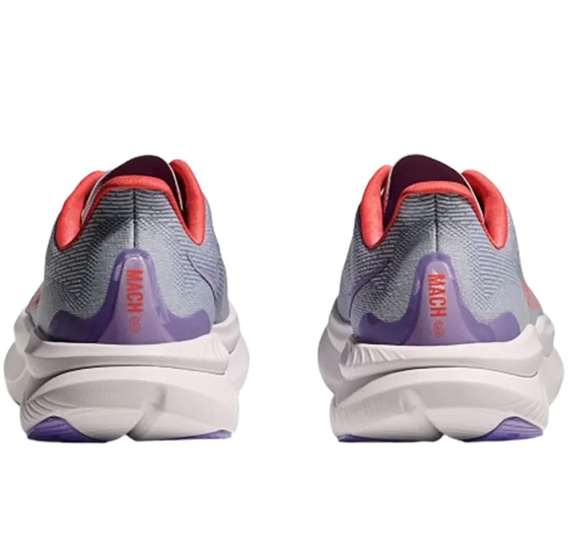 Hoka One One Women's Mach 6 Pale Dusk/Gull-5