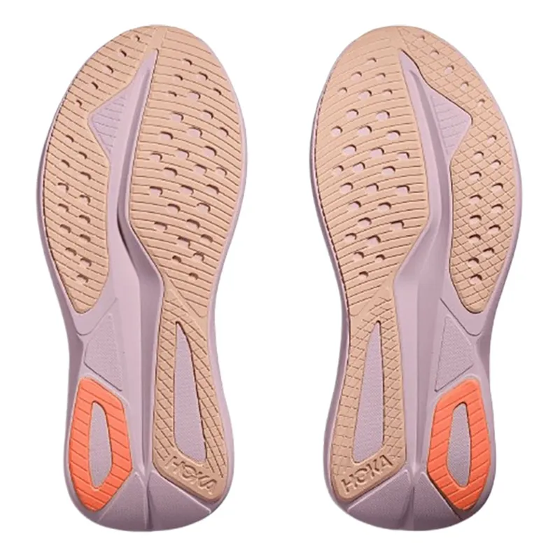 Hoka One One Women's Mach 7 Lilac Cream/Tangerine-7