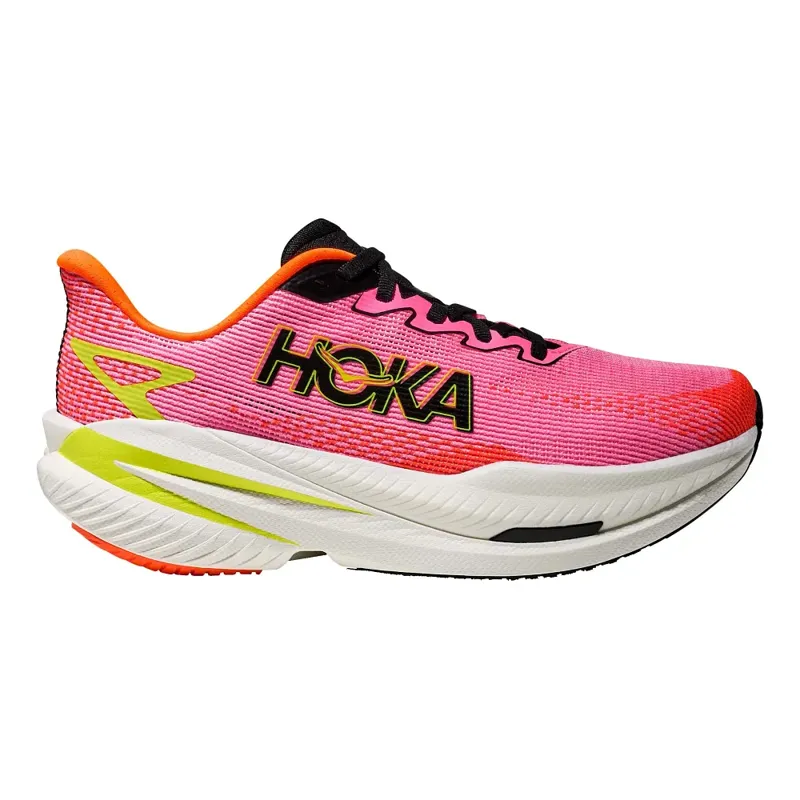 Hoka One One Women's Mach X 3 Neon Rose/Neon Tangerine