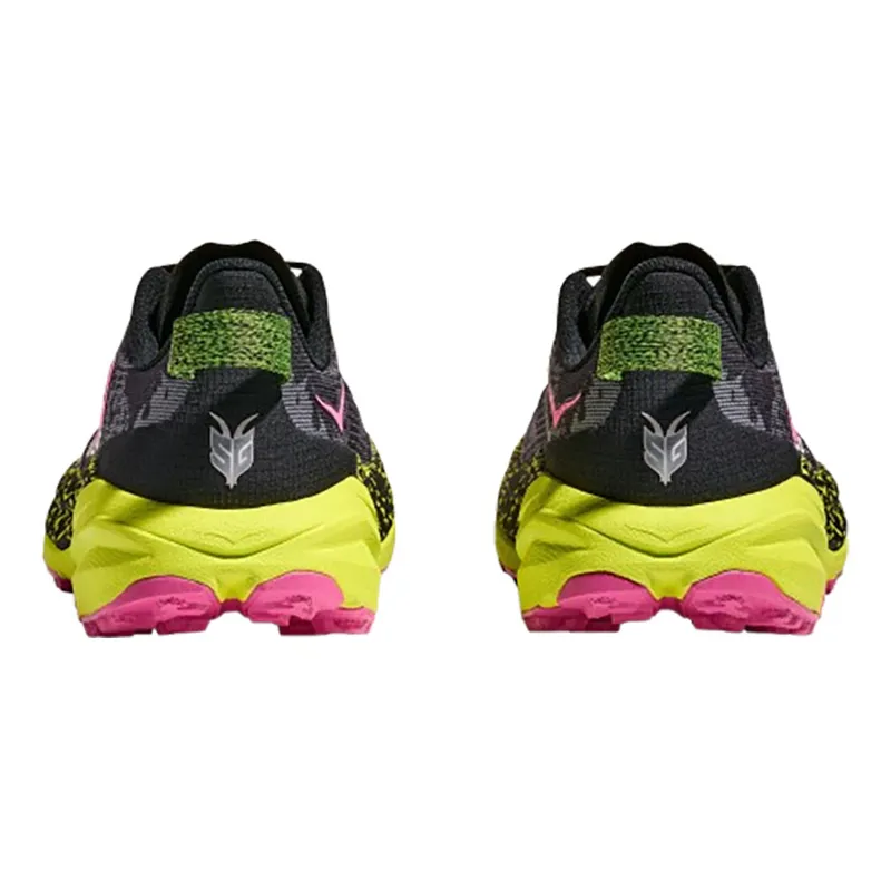 Hoka One One Women's Speedgoat 6 Black/Neon Hoka Citrus-5