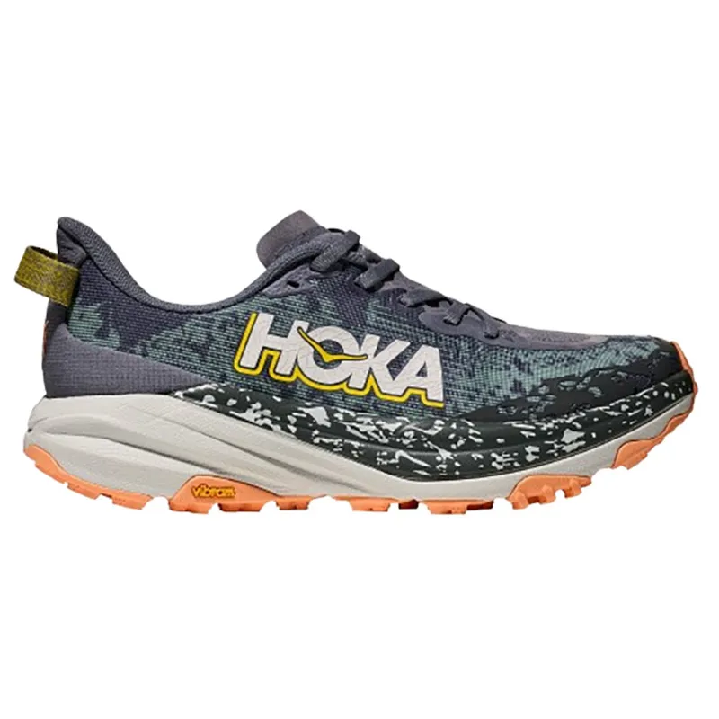 Hoka One One Women's Speedgoat 6 WIDE - Grey Skies/Cosmic Grey