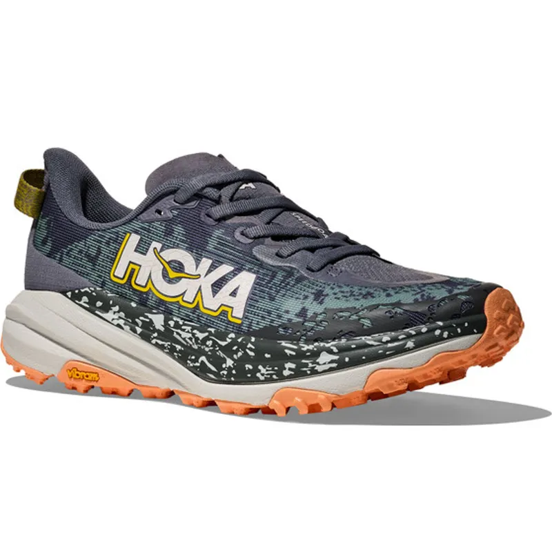 Hoka One One Speedgoat 6 Womens Shoe Grey Skies/Cosmic Grey-5
