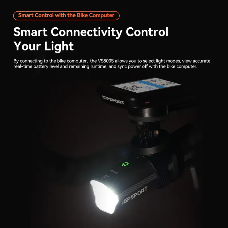 Igpsport VS800S Front Light-5