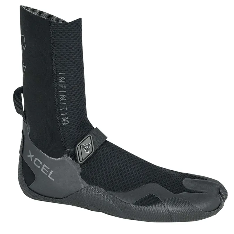 Xcel Infiniti Round Toe Boot 5mm Black