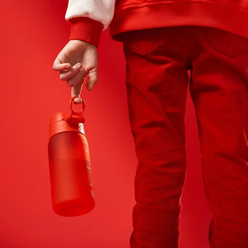 Ion8 Pod Kids Water Bottle 350ml Red-8