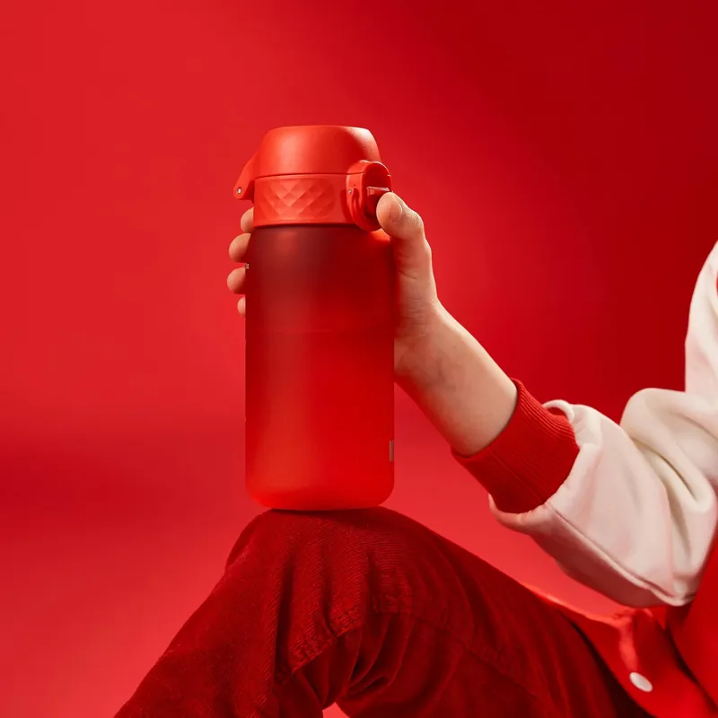 Ion8 Pod Kids Water Bottle 350ml Red-7