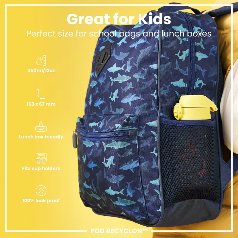 Ion8 Pod Water Bottle 350ml Graphic Baby Lions-1