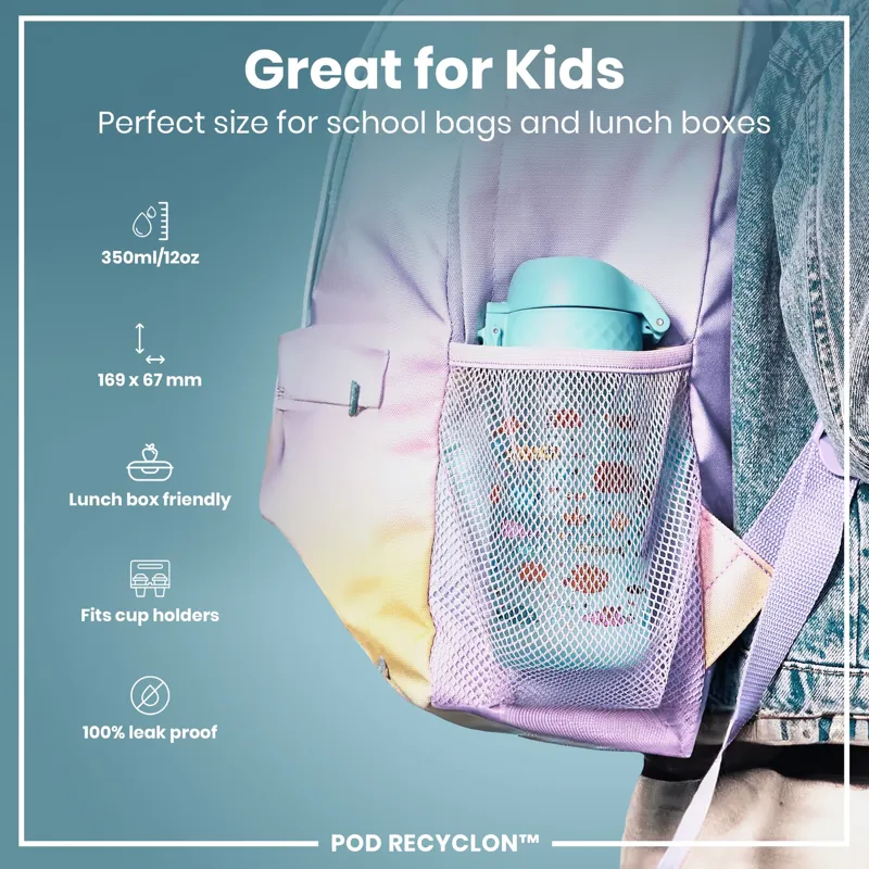 Ion8 Pod Water Bottle 350ml Graphic Fish-1