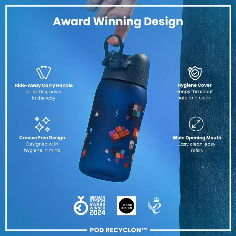 Ion8 Pod Water Bottle 350ml Graphic Gamer-5