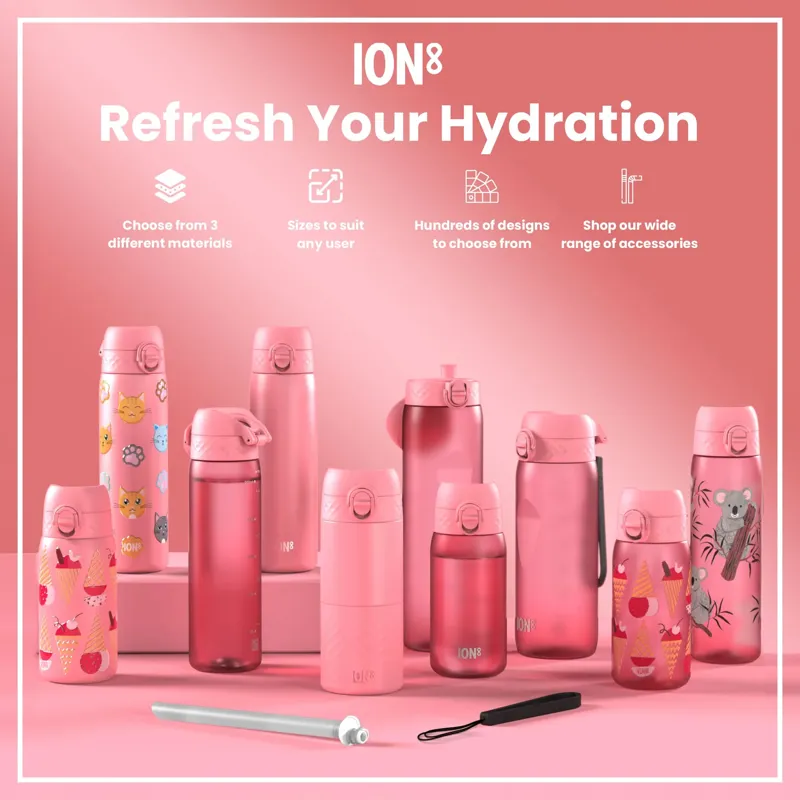 Ion8 Pod Water Bottle 350ml Graphic Ice Creams-6