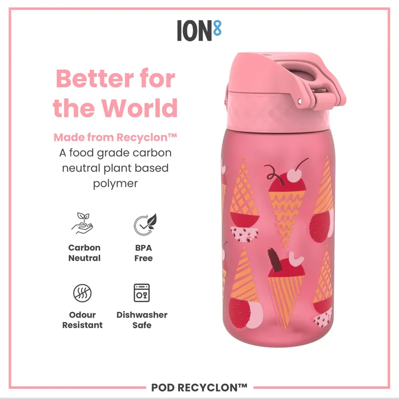 Ion8 Pod Water Bottle 350ml Graphic Ice Creams-4